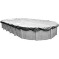 Robelle Dura-Guard Winter Pool Cover for 18x33 ft Oval Above Ground Pools