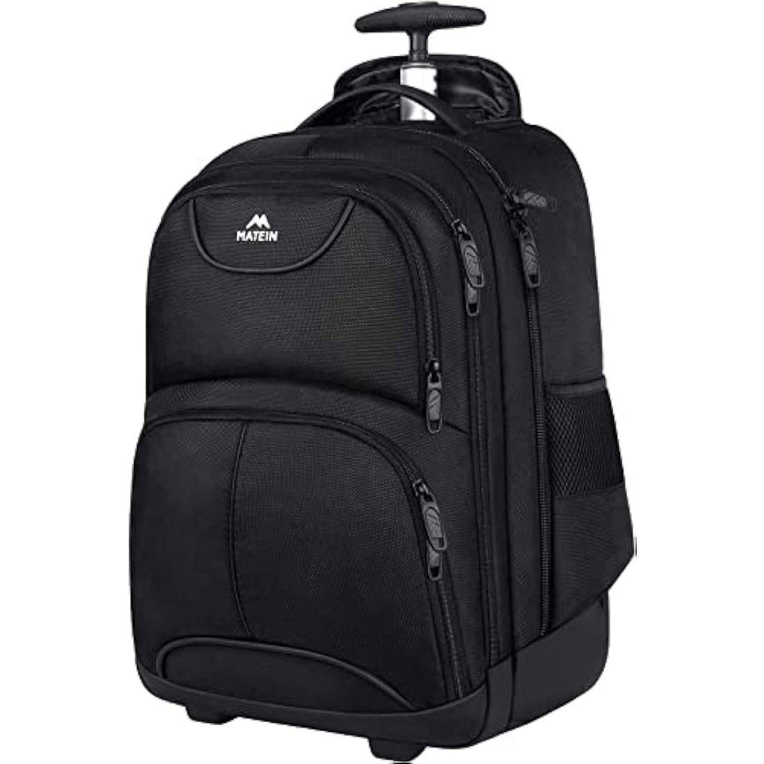 MATEIN Rolling Laptop Backpack | 17 Inch Wheeled Travel Bag – Black