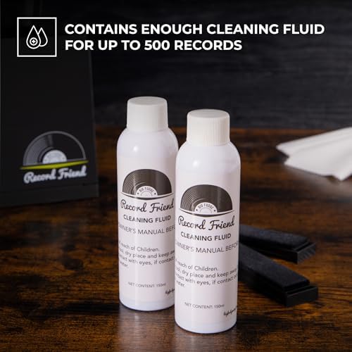 Big Fudge Vinyl Record Cleaner Kit | Professional Album Cleaning Machine