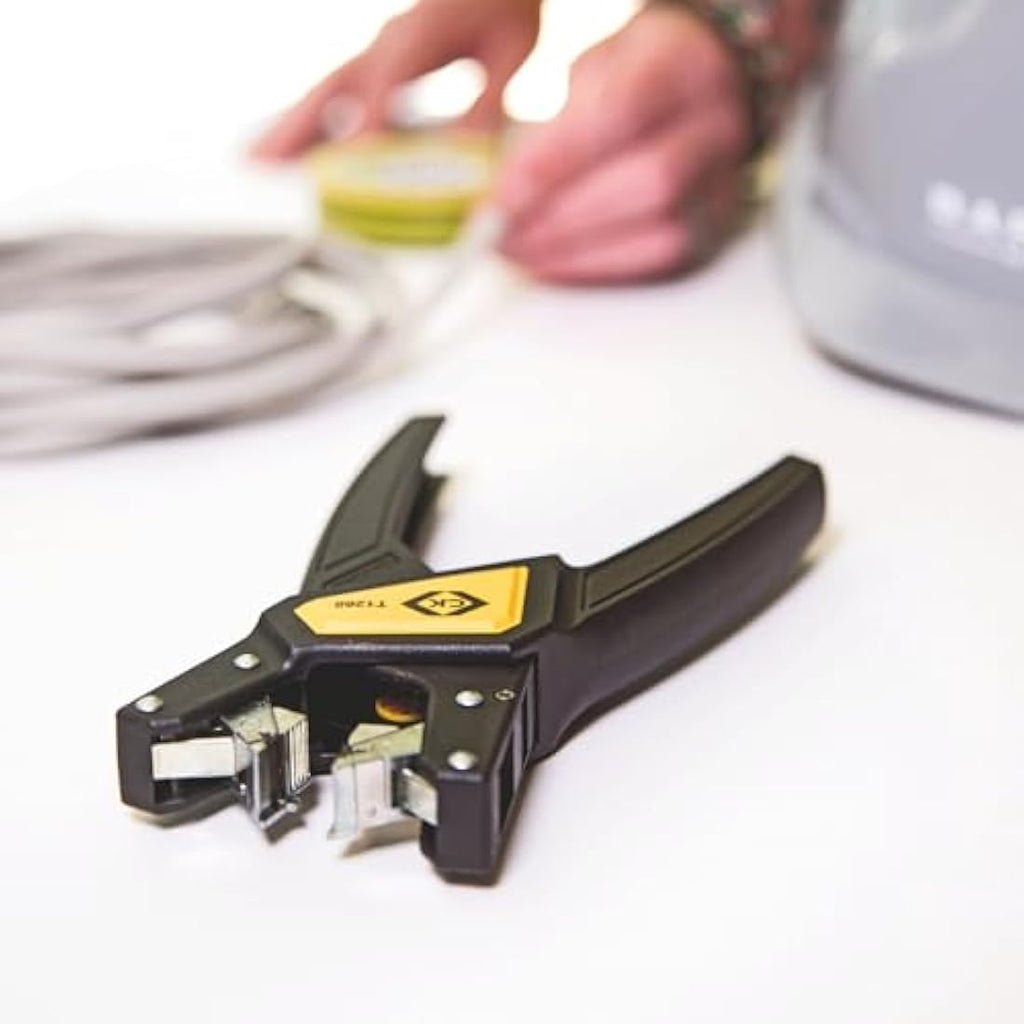 C.K T1260 Automatic Cable & Wire Stripper for Flat Twin and Earth