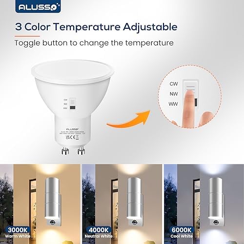 ALUSSO LED Outdoor Wall Light with Motion Sensor | IP65 Stainless Steel