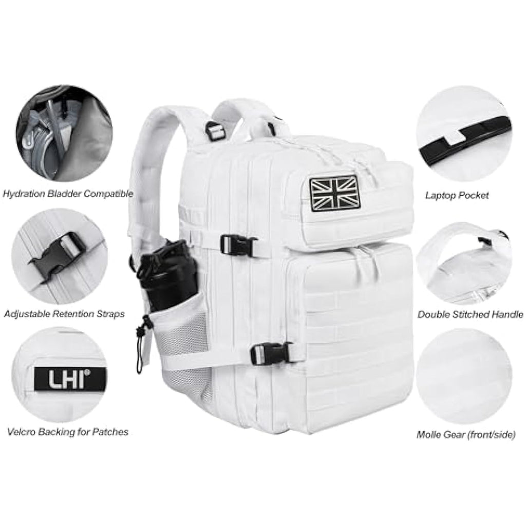 Military Tactical Backpack | 45L Waterproof Molle Rucksack