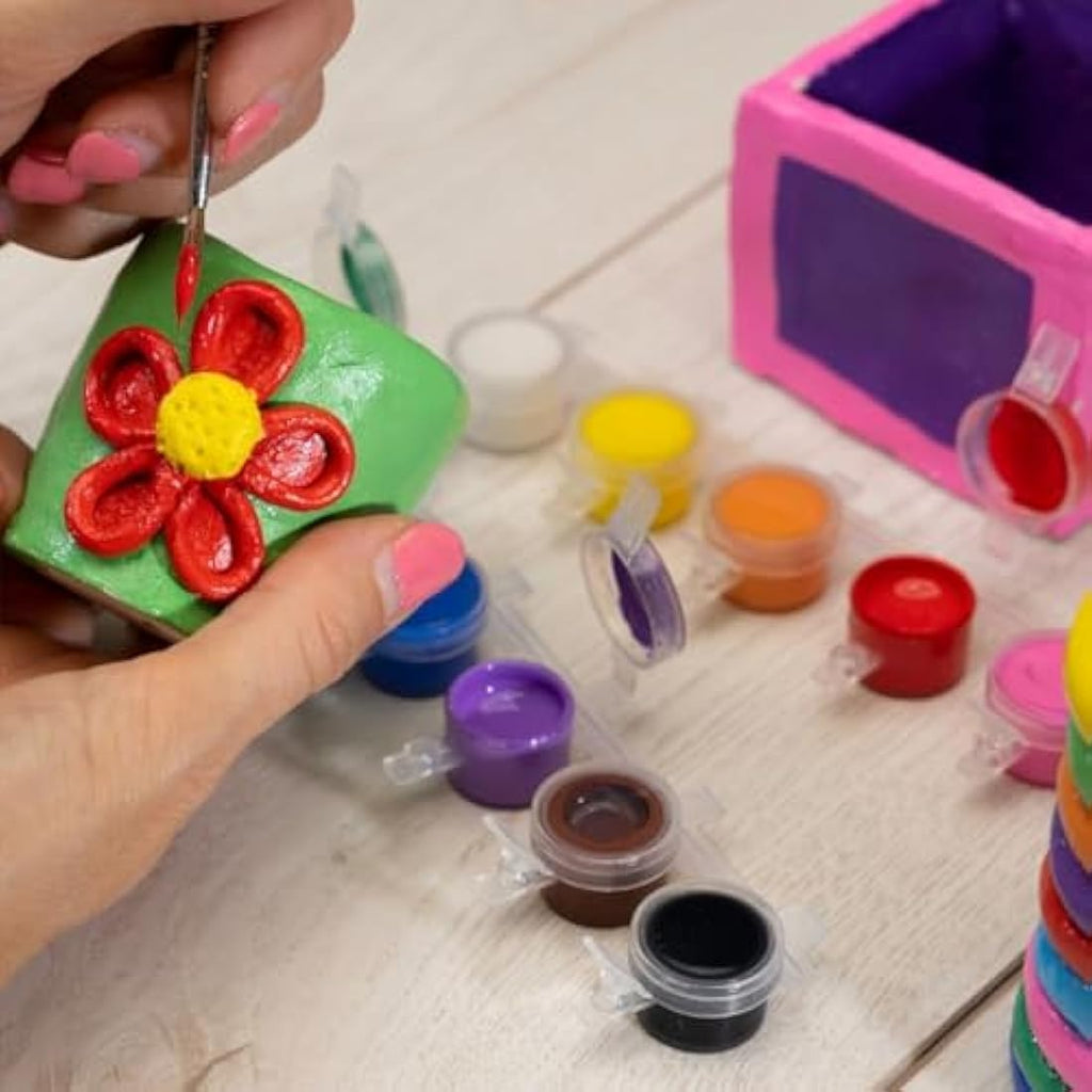 Galt First Pottery Kit – Kids Air Dry Clay Painting Set, Ages 6+