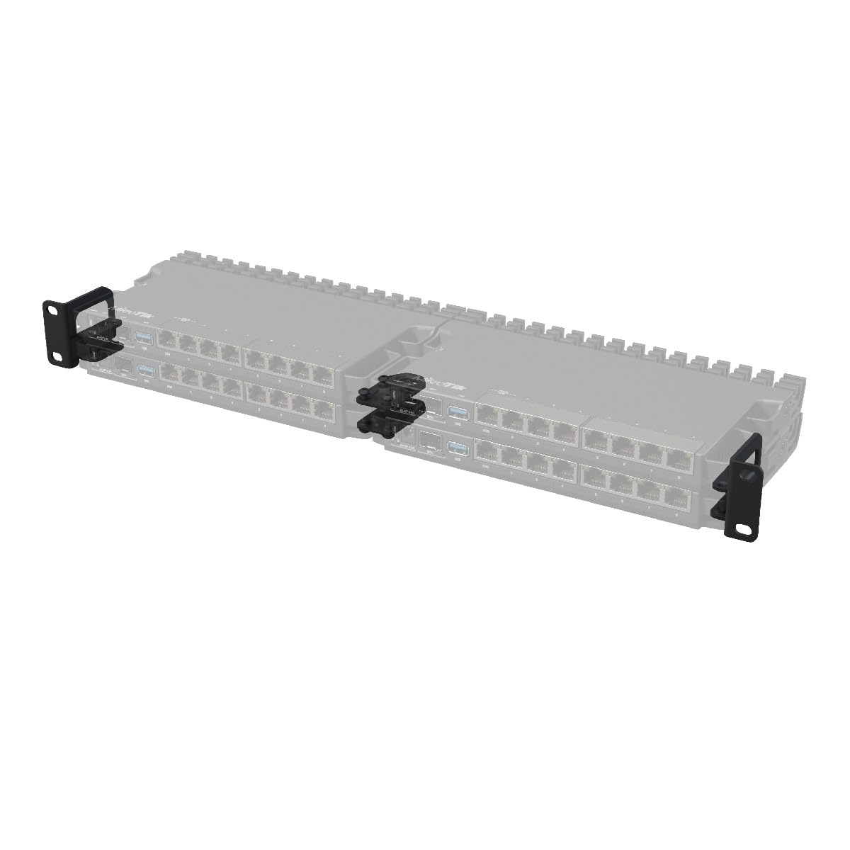 MikroTik RB5009 Rackmount Ears Set – Network Hardware Mounting Kit