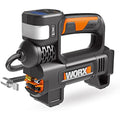 Worx WX092.9 20V Portable Cordless Tire Inflator with Digital LED Gauge