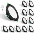 ALUSSO Ultra Slim LED Recessed Downlights | IP44 Dimmable CCT | 12 Pack