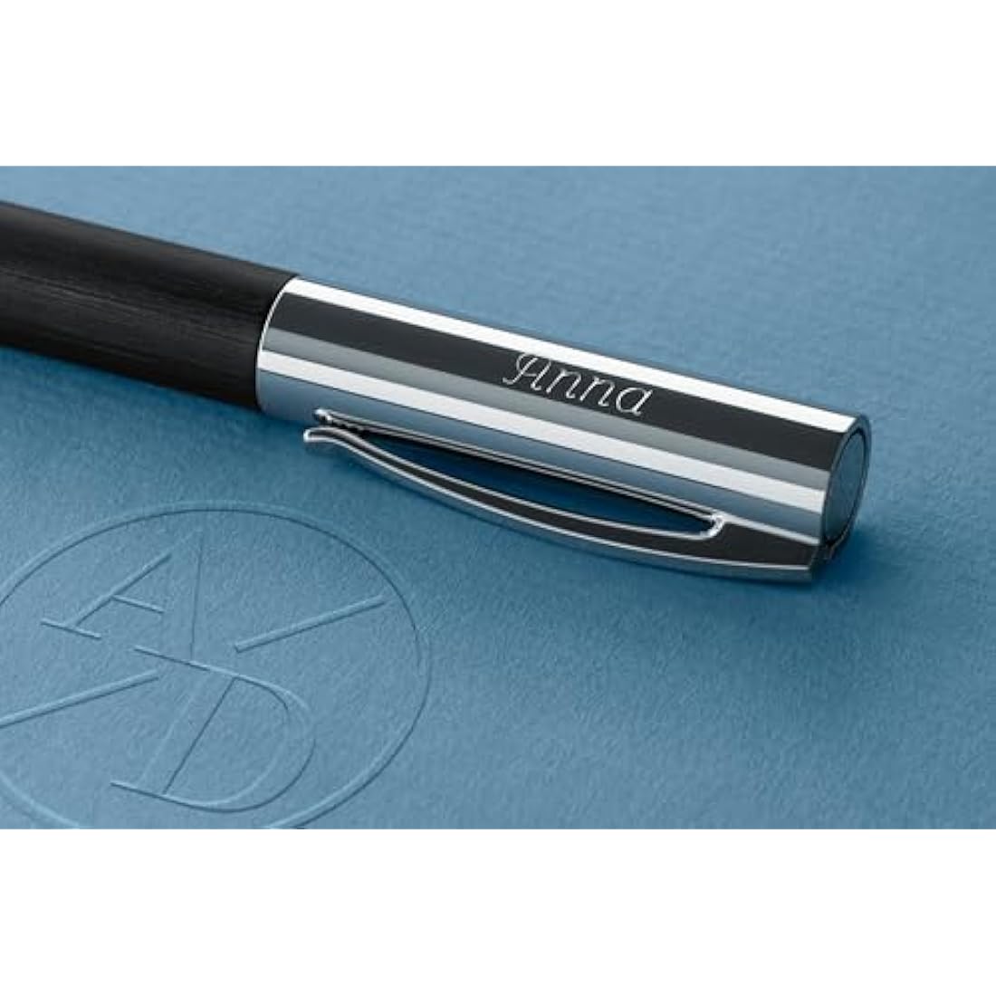 Faber-Castell Ambition Rollerball Pen – Black Brushed Resin Finish