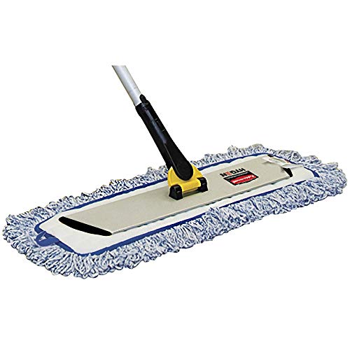 Rubbermaid HYGEN 18-Inch Microfiber Mop Quick-Connect Frame – Silver/Black