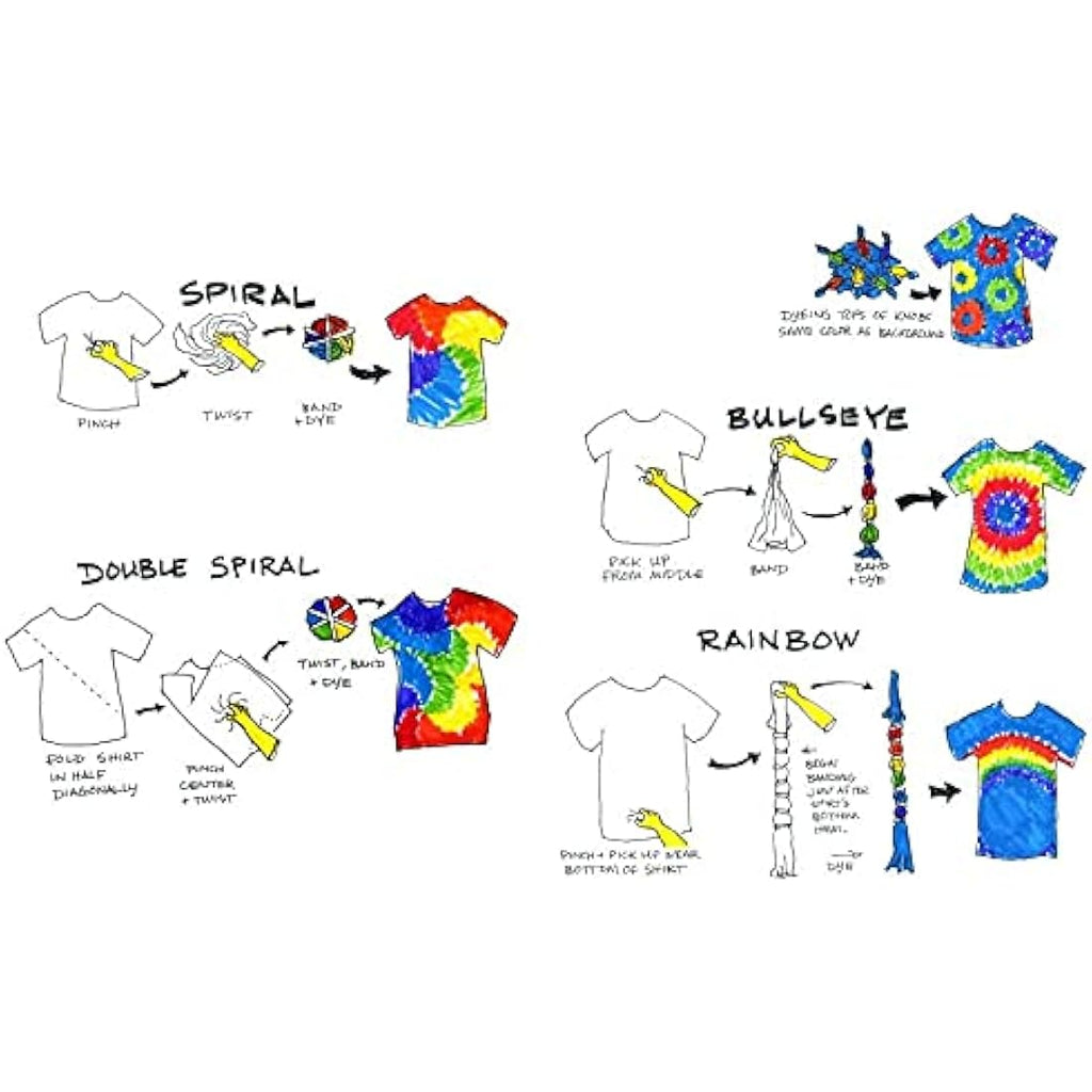 Jacquard Procion MX Fiber Reactive Cold Water Dye Set | 8 Vibrant Colours