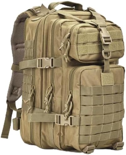 aiGear 45L Military Tactical Backpack | Molle System Hiking Rucksack