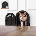 Jolof Store Meow Manor No-Flap Indoor Cat Door for Interior Doors