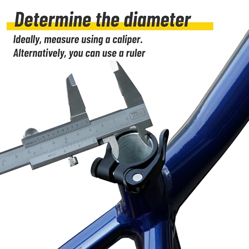 BikePeak Suspension Seatpost - 350mm Adjustable Shock Absorber with 4 Springs