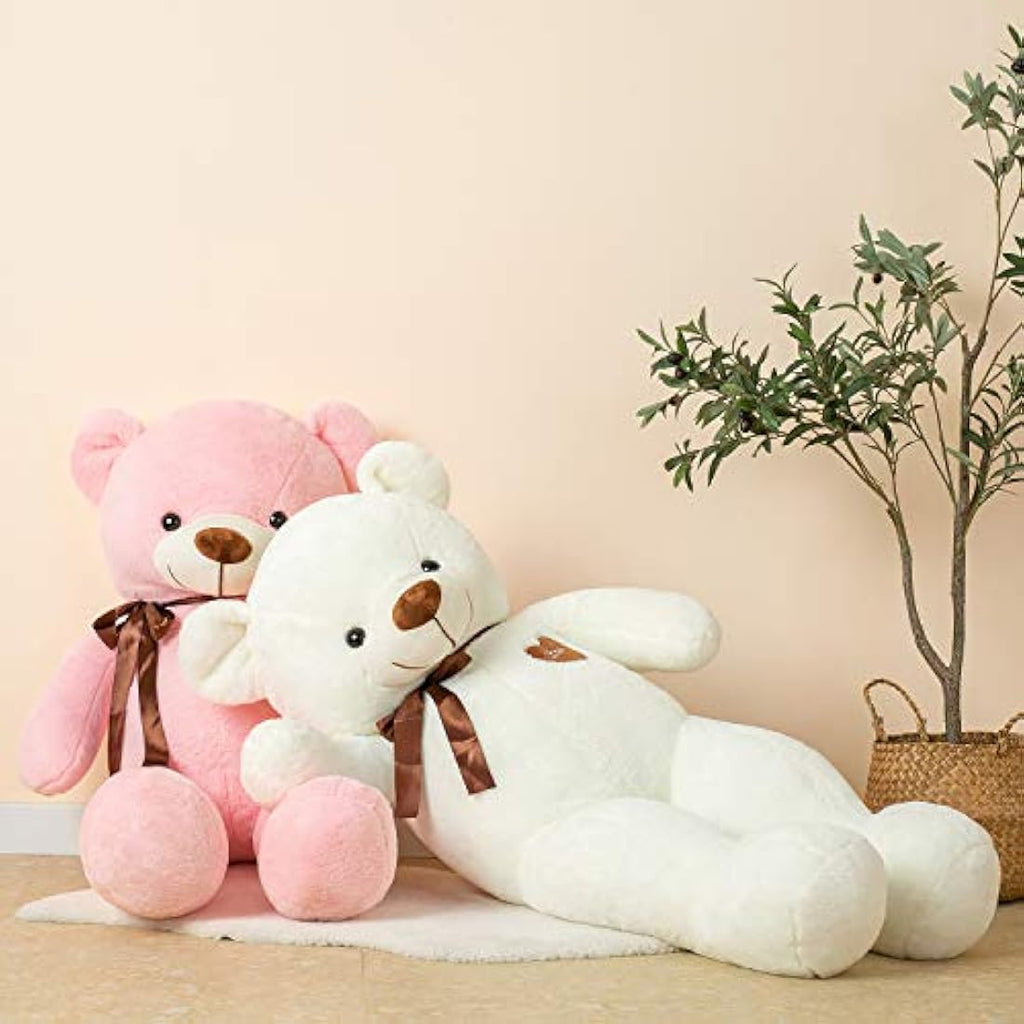 YunNasi Giant Teddy Bear | 39 Inch Large Stuffed Animal Plush - Pink