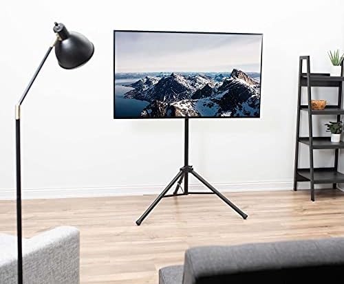 VIVO Portable TV Floor Stand – Adjustable Tripod Mount for LCD LED Screens