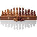 Byzantium Wooden Chess Set – Handcrafted Large 23in Board