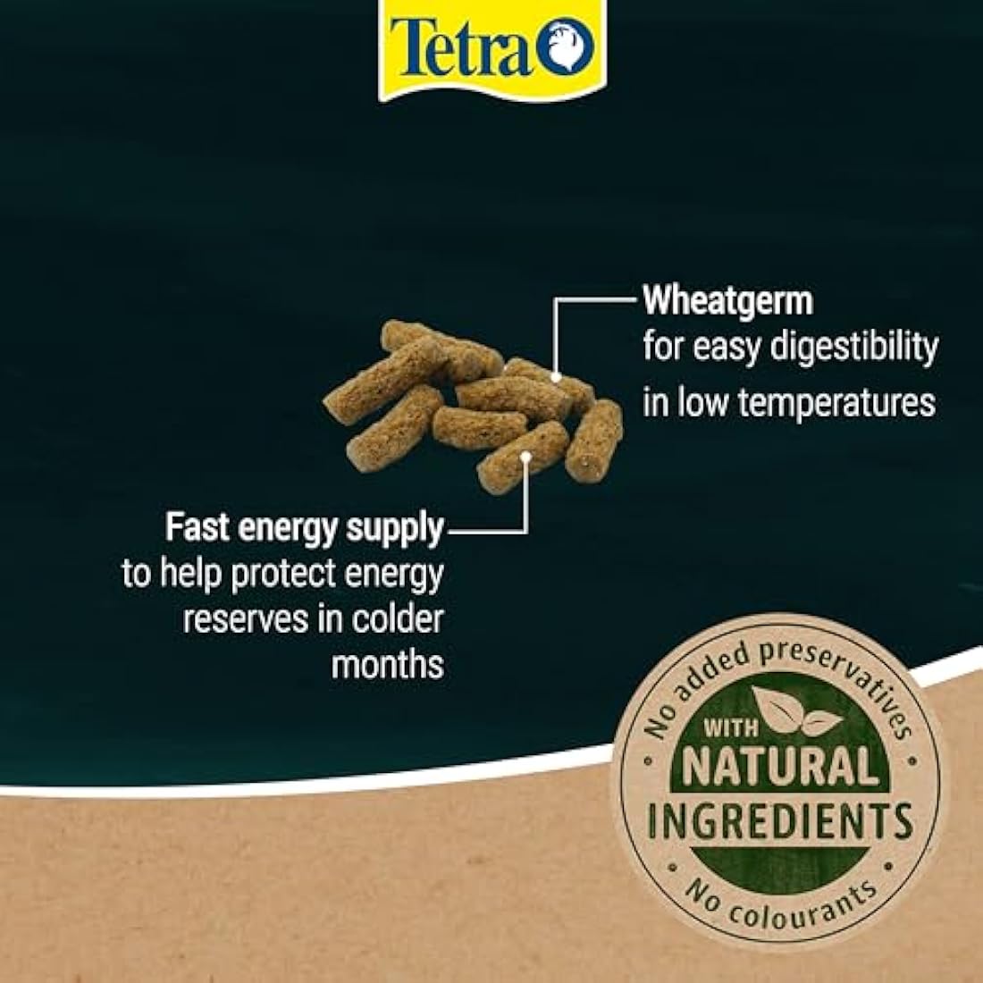 Tetra Wheatgerm Pond Fish Food Sticks – 1.4kg Cold Weather Feed