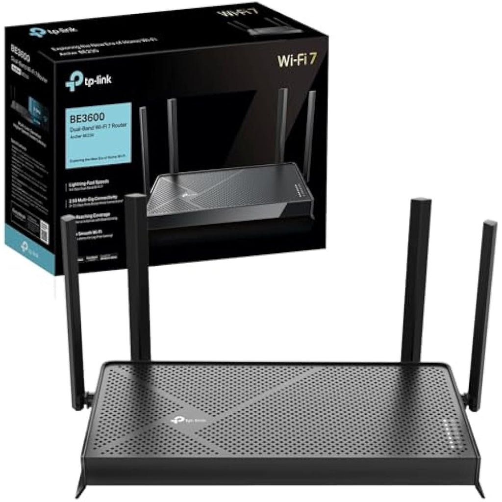 TP-Link Archer BE230 WiFi 7 Router | BE3600 Dual-Band with 2.5G Ports