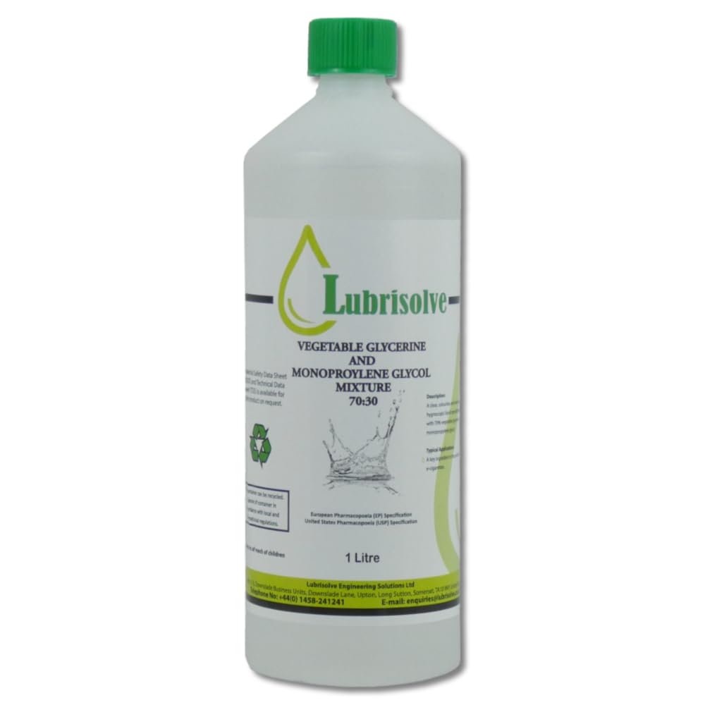 Jolof Store 70/30 VG:PG Mix | EP/USP Grade Base Liquid - 1 Litre