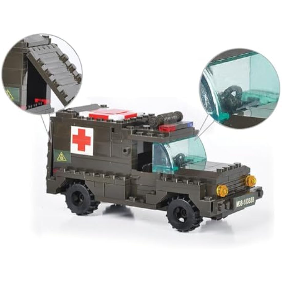 Sluban Headquarter Building Bricks Set – 1086 Piece Construction Kit