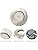 Wondlumi 6-Pack 5W LED Downlights | IP44 Ultra Slim Recessed Ceiling Lights