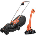 BLACK+DECKER 32cm Electric Rotary Mower and GL250 Grass Strimmer