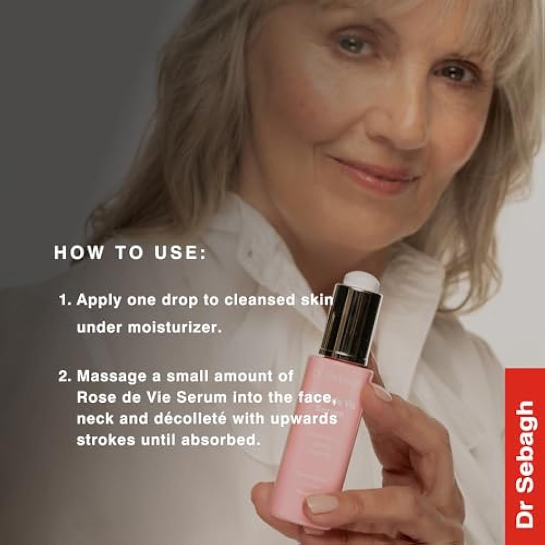 Dr Sebagh Rose de Vie Serum – Nourishing Rosehip Oil for Sensitive Skin