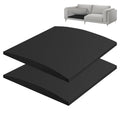 XPJBKC Sofa Cushion Support, 2 Pack 50 x 50cm Sofa Saver Furniture Seat Support Foam, High-Density Curve Sponge sofa support Pad - image 1