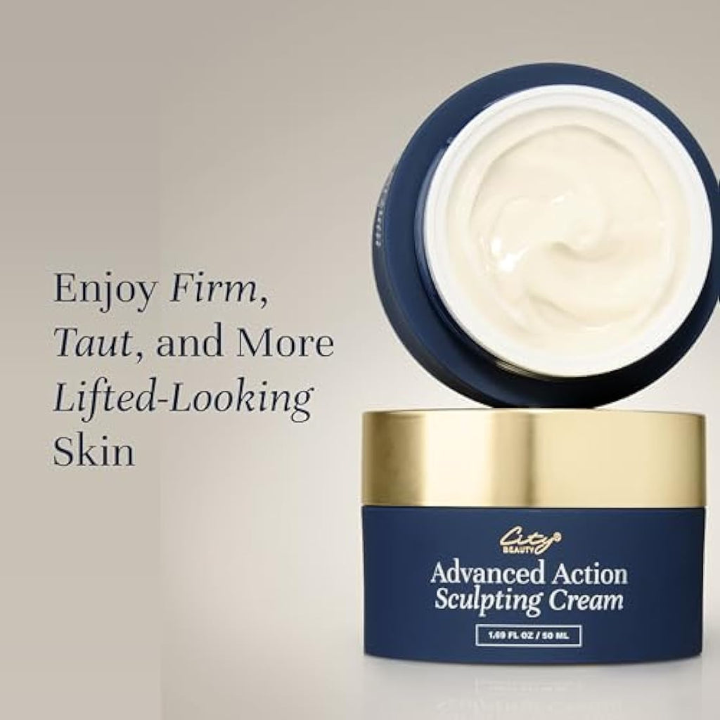 City Beauty Advanced Action Sculpting Cream | Firming Face & Neck Lift
