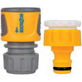 Hozelock Outdoor Tap Connector Kit | Soft Touch Hose Quick Connect