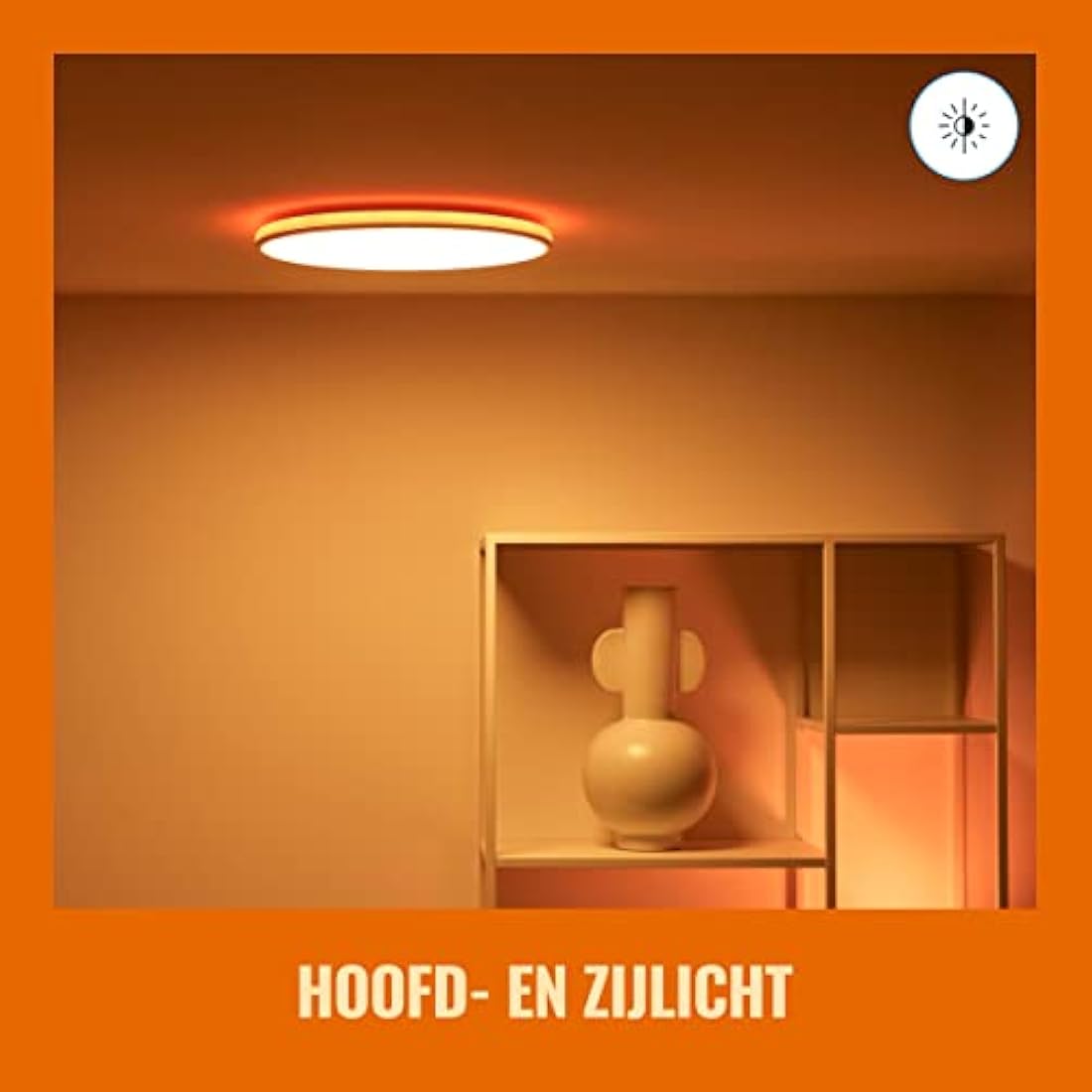 WiZ Arca Smart LED Ceiling Light – WiFi RGB Colour Control, White