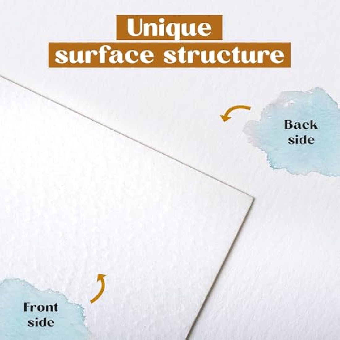 Tritart A2 Watercolour Paper Pad - 300 GSM Mixed Media Sketchbook