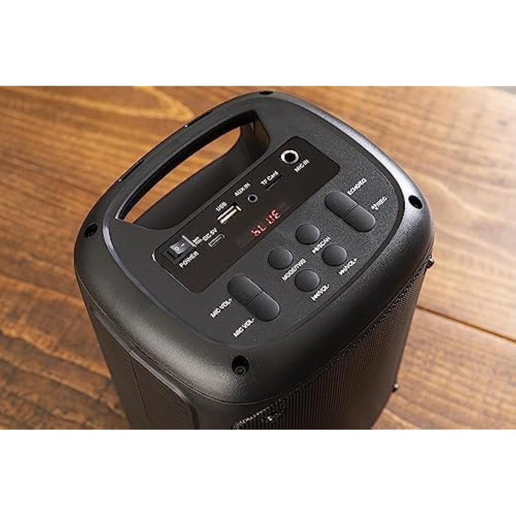 Vocal-Star VS-275 Karaoke Machine - 80W Portable Speaker & 2 Wireless Mics
