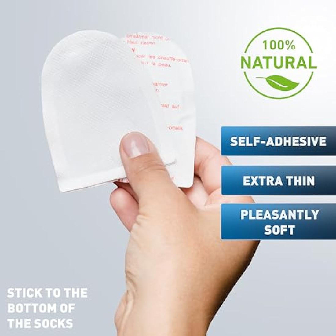 THE HEAT COMPANY Adhesive Toewarmers - 8 Hour Instant Foot Warmers