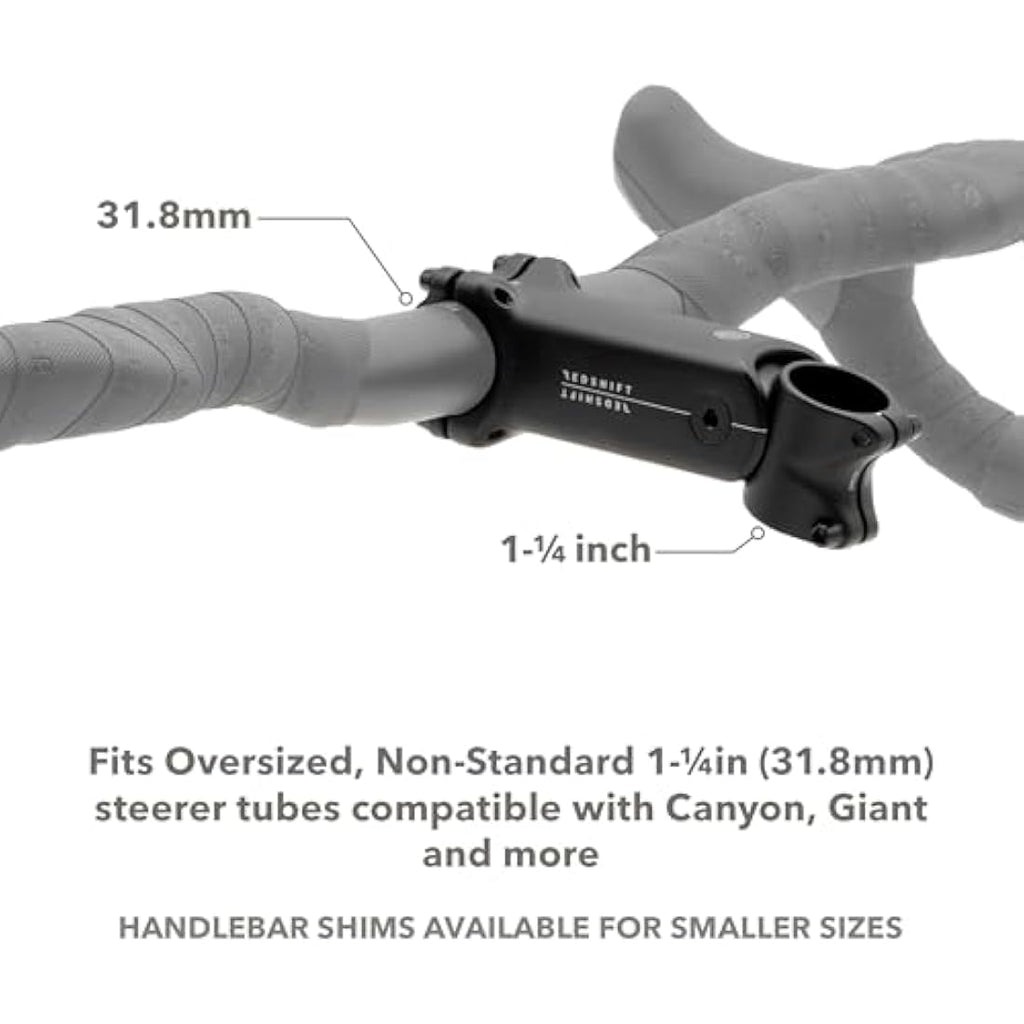 Redshift ShockStop Suspension Stem | 1-1/4 in Steerer for Canyon & Giant