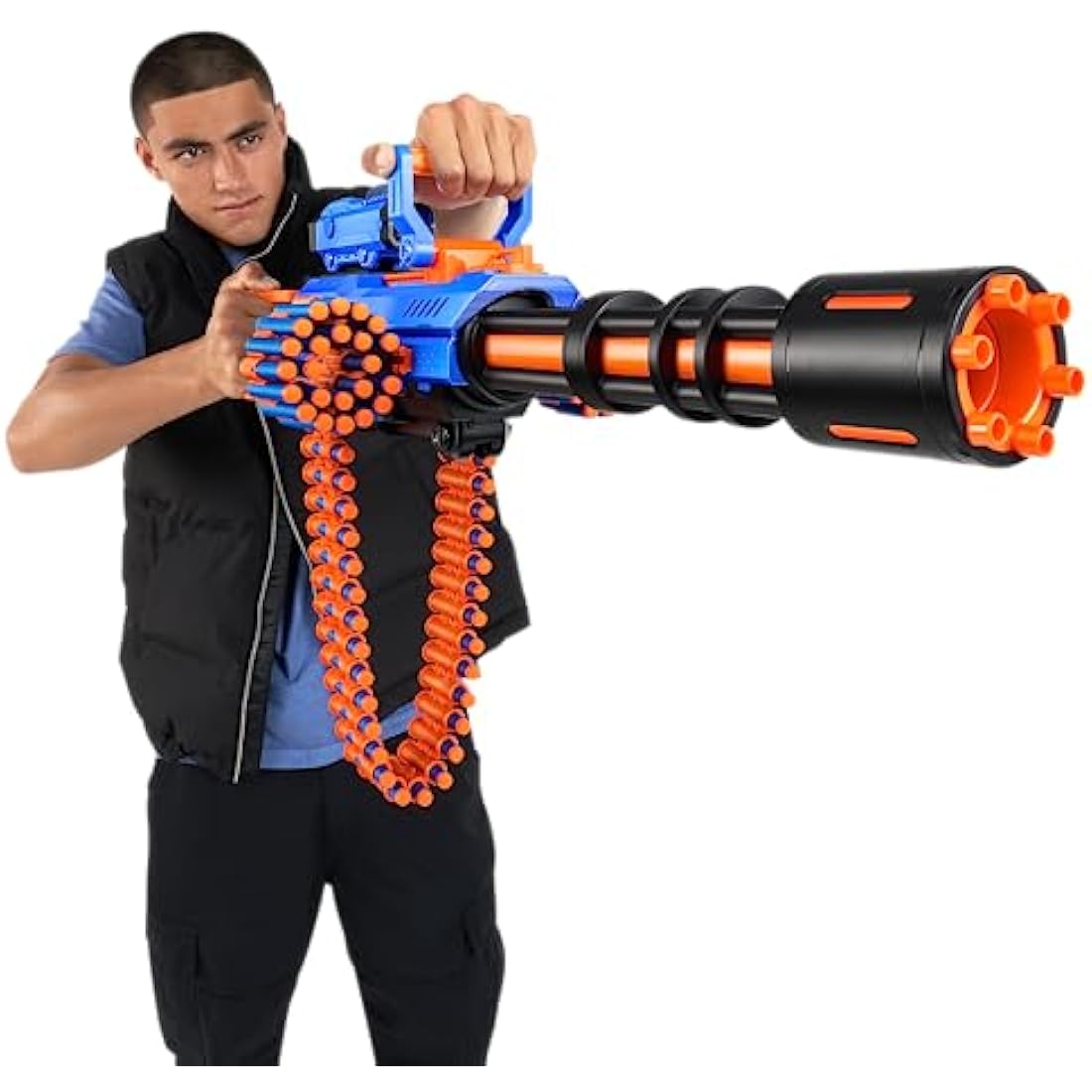 ZURU XSHOT Insanity Motorized Rage Fire Blaster with 72 Darts