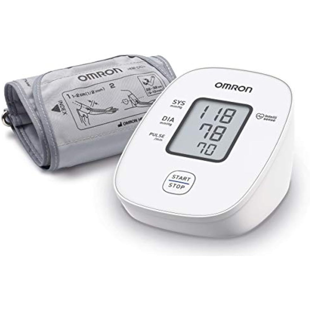 OMRON X2 Basic Blood Pressure Monitor – Upper Arm BP Machine with Cuff