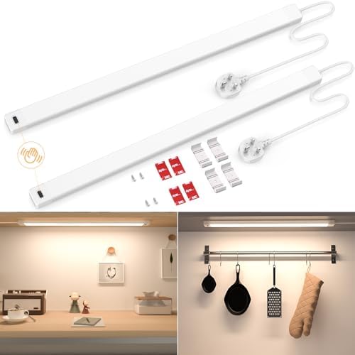 Under Cabinet LED Lights – Hand Wave Activated 60cm 2-Pack