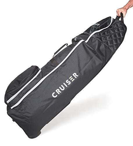 Cruiser Golf Deluxe Padded Wheeled Travel Bag – Lightweight Flight Case