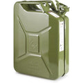 Jolof Store 20L Metal Jerry Can | UN Approved Fuel Canister in Green