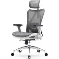 SIHOO Ergonomic Mesh Office Chair | 3D Armrests & Lumbar Support - Gray