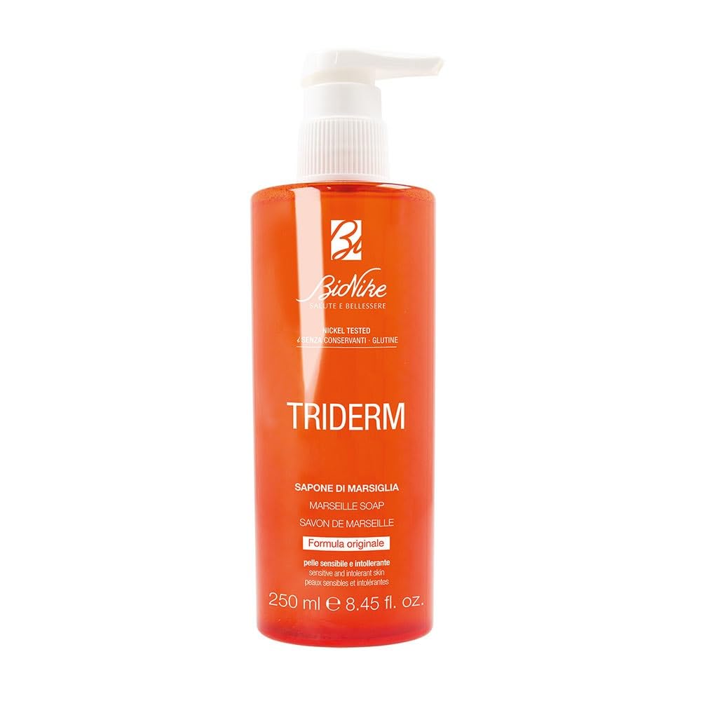 Bionike Triderm Sapone di Marsiglia per Pelli Sensibili e Intolleranti, 250ml