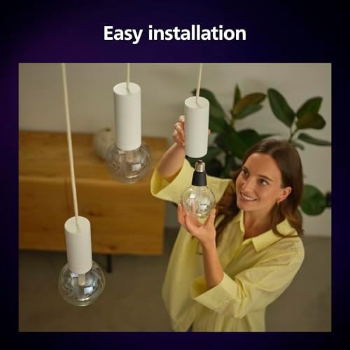 Philips Hue Lightguide ST70 Edison Smart Bulb – Handblown Color LED