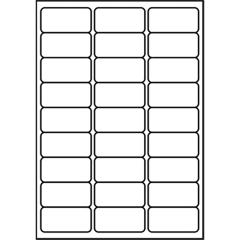 SmithPackaging A4 Address Labels - 2700 Matt White Printer Stickers