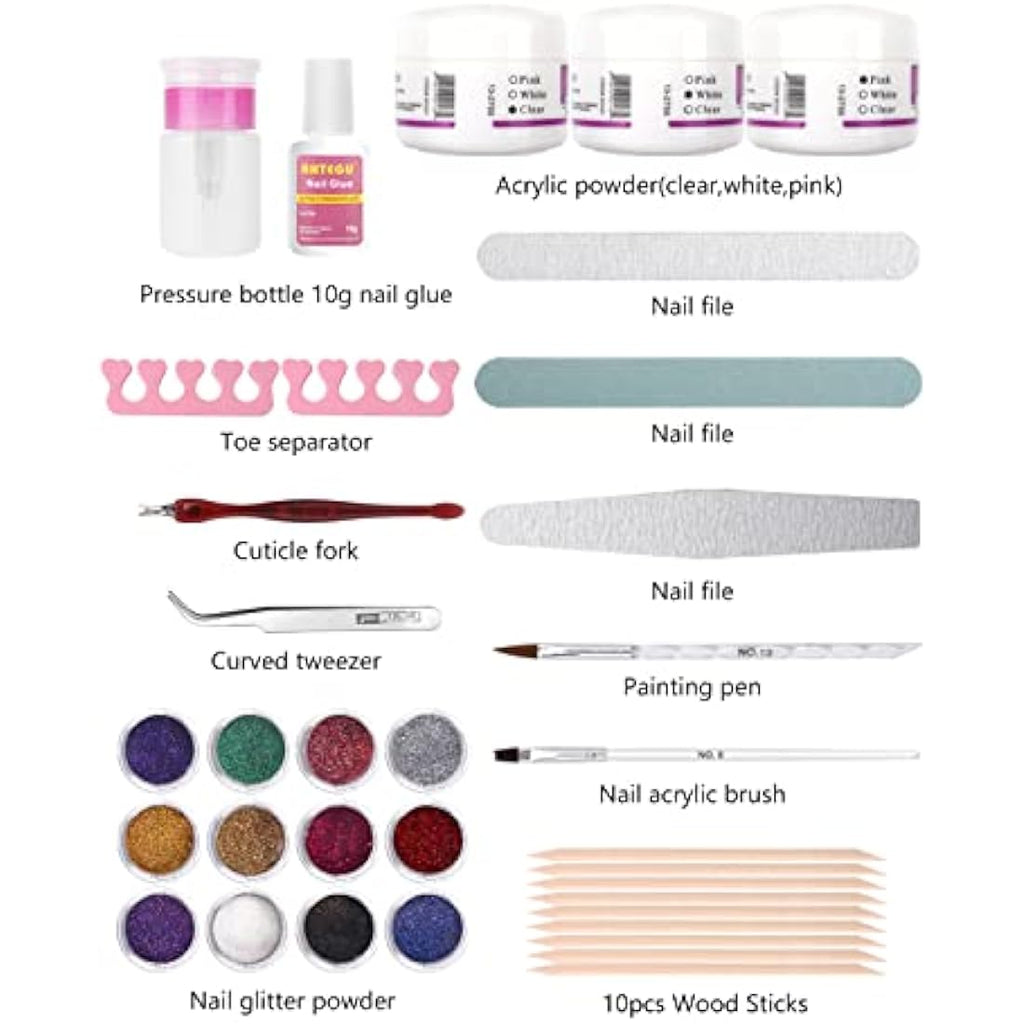 Acrylic Nail Practice Hand – Flexible Manicure Model