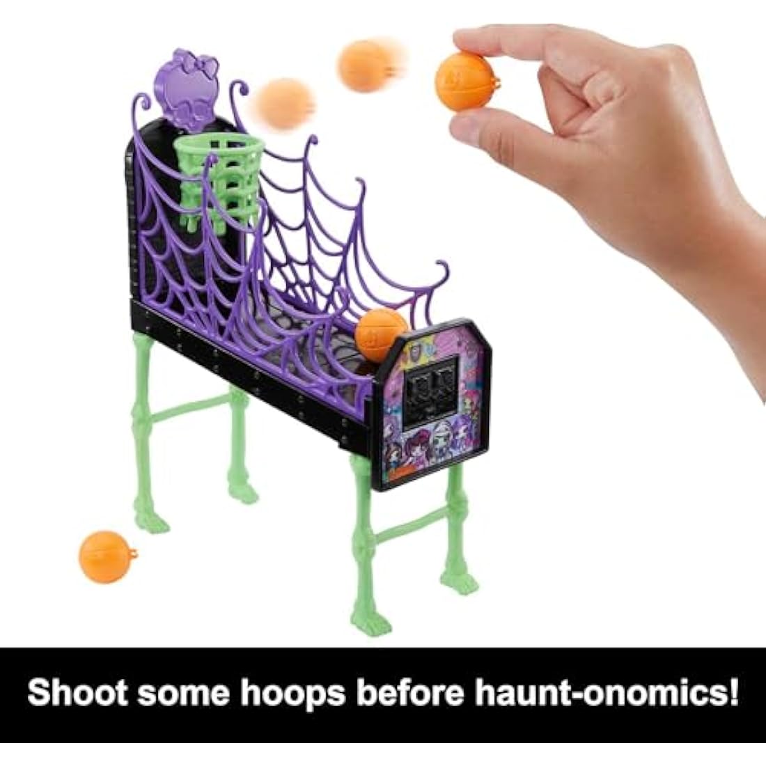 Monster High Student Lounge Playset with Vending Machine & Pets