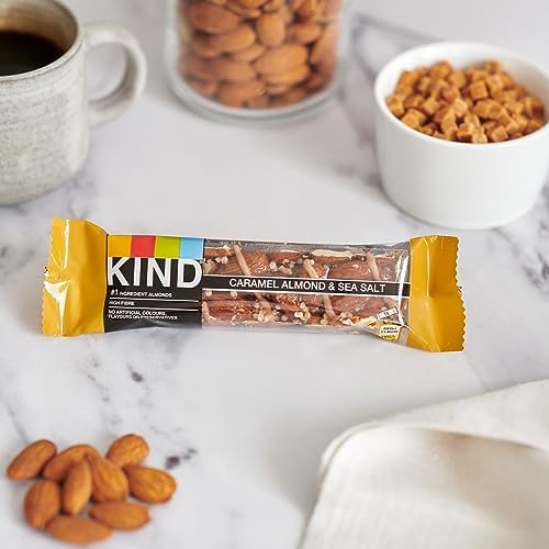 KIND Caramel Almond & Sea Salt Gluten Free Nut Bars - 24 x 40g