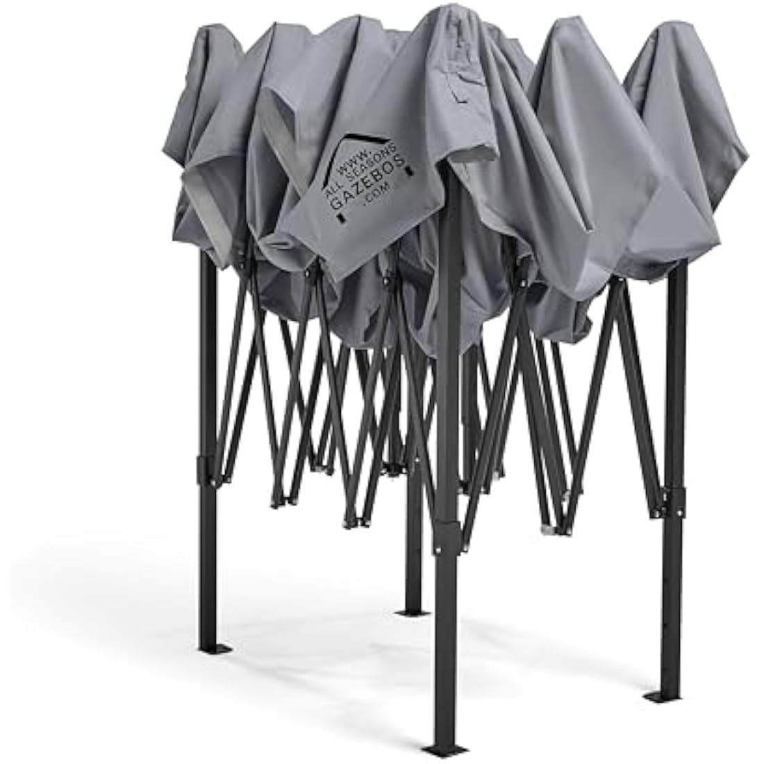 All Seasons Gazebos 3x4.5m Waterproof Pop Up Gazebo – Metallic Grey