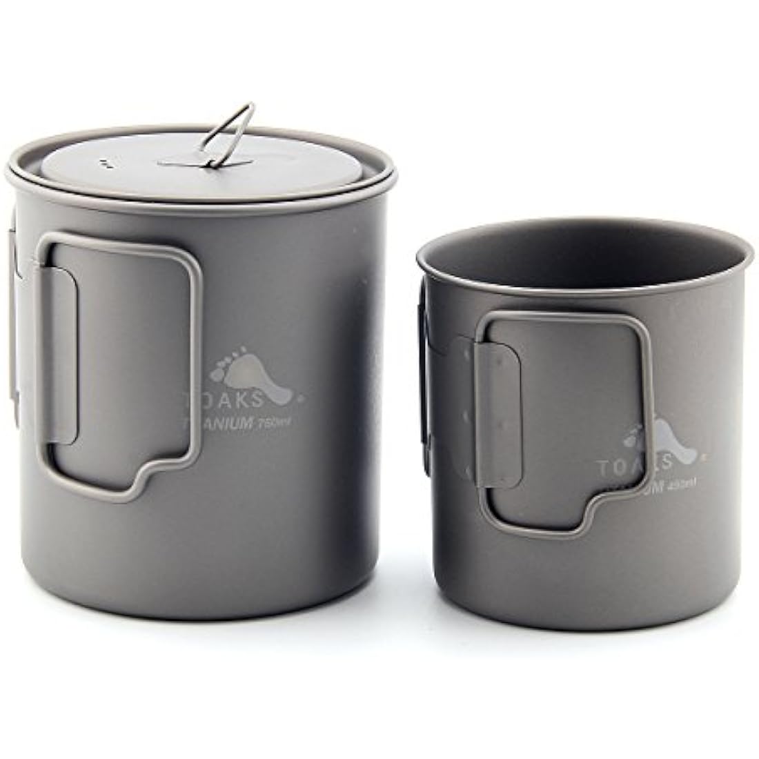 TOAKS Ultralight Titanium Cup – Portable Camping Mug with Mesh Bag