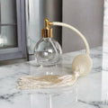 78ml Glass Perfume Atomizer Bottle with Ivory Tassel & Funnel