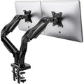 HUANUO Dual Monitor Arm – Adjustable Desk Mount for 13-32 Inch Screens